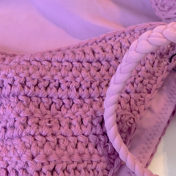 REVOLVE Tularosa Genie Panty Bikini Bottom in Lavender Size L - Picture 7 of 7